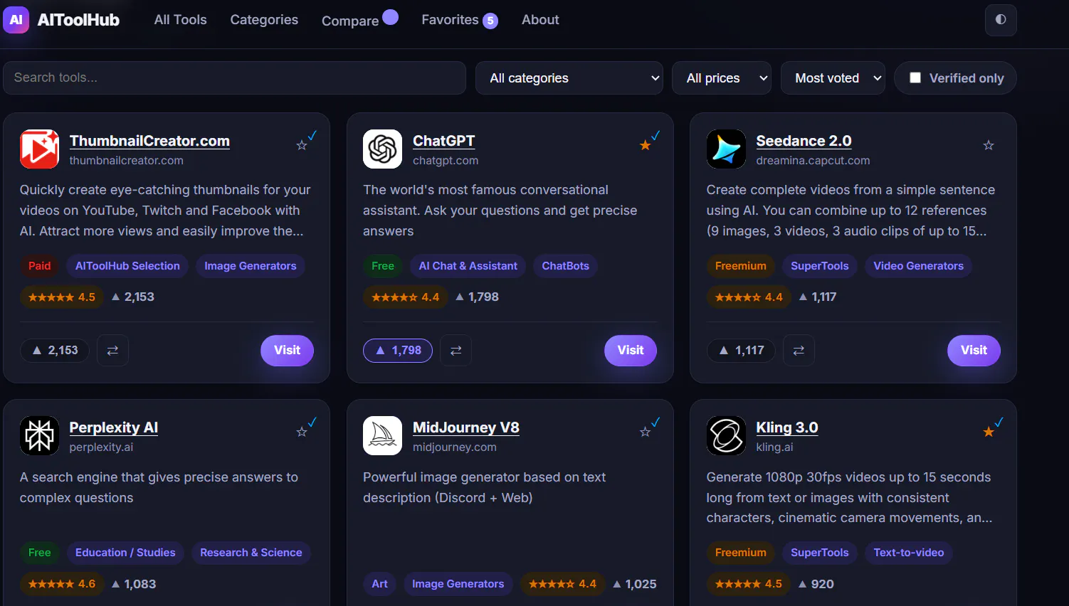 AIToolHub gallery image