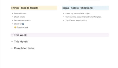 My Planner Notion Template gallery image