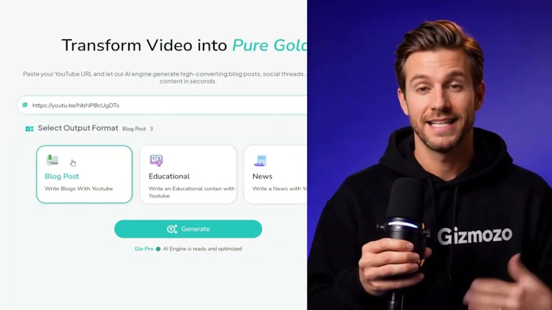 GizmoZo screenshot 1 (video preview)