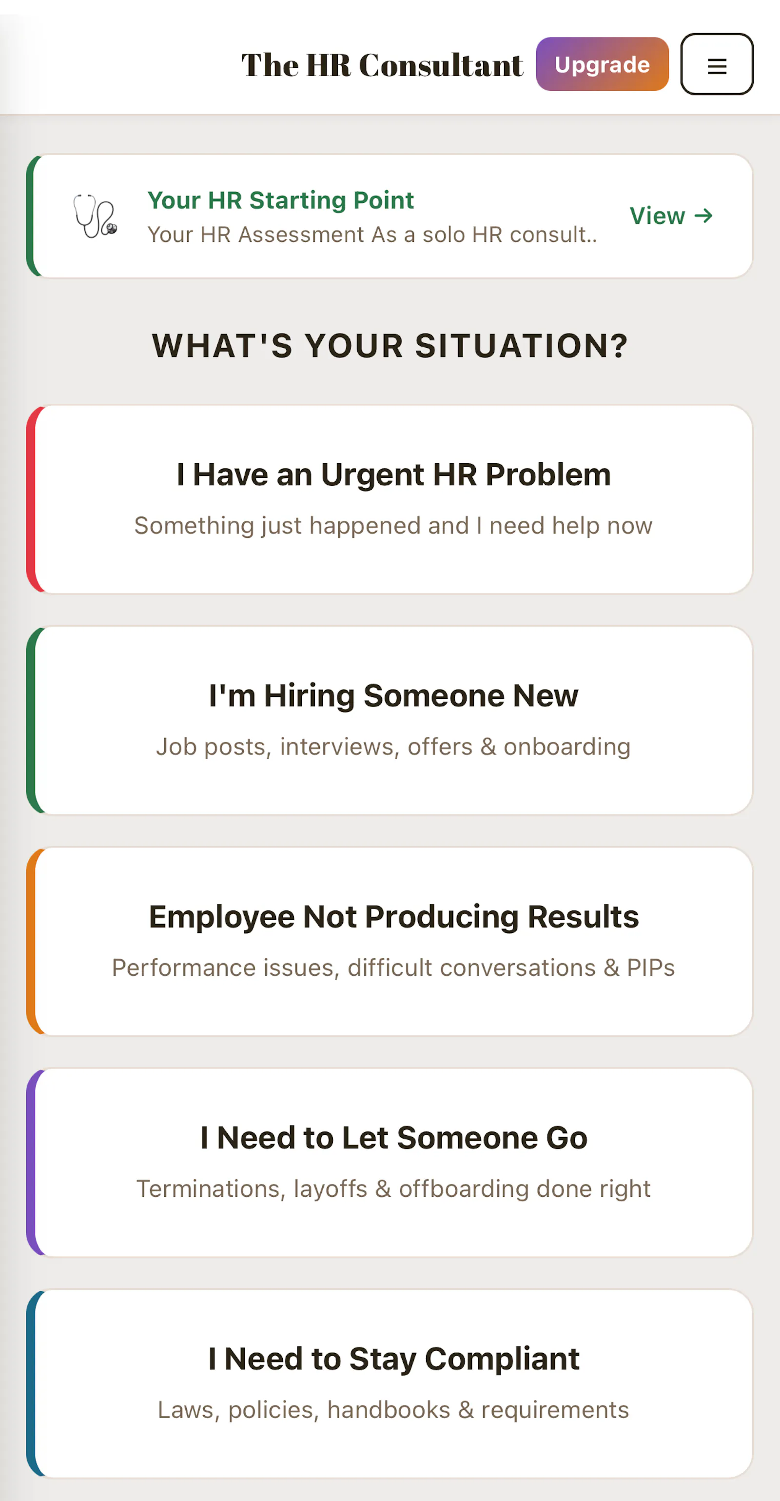The HR Consultant screenshot 1