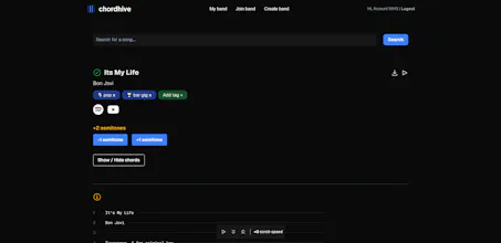 ChordHive gallery image