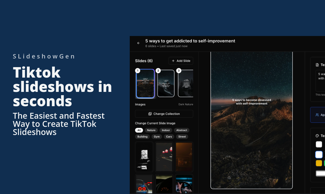 Media Slideshowgen - Cách dễ nhất và nhanh nhất để tạo trình chiếu Tiktok/IG 2