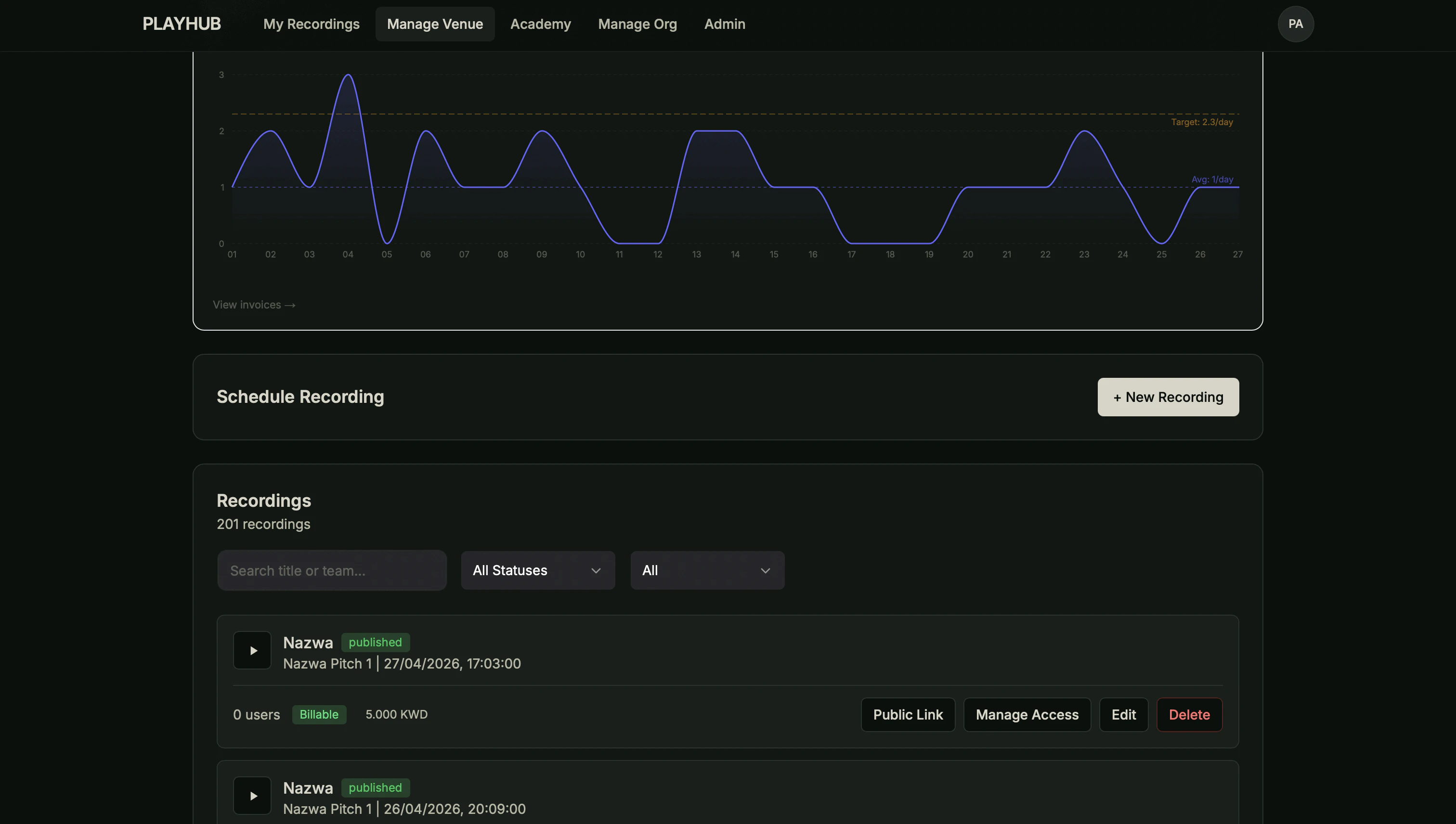 PLAYBACK SPORTS AI screenshot 4