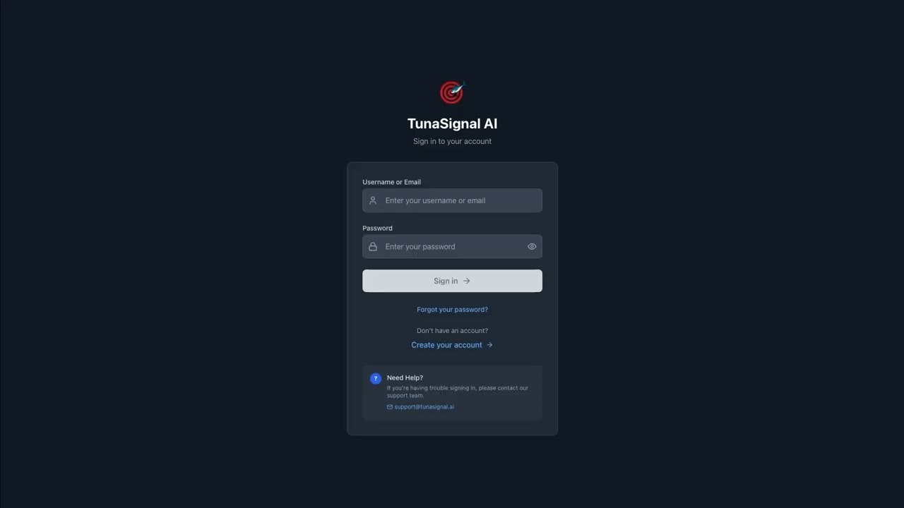 TunaSignal AI gallery image