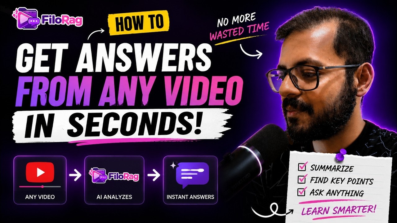 Filorag — Search Inside Any Video gallery image
