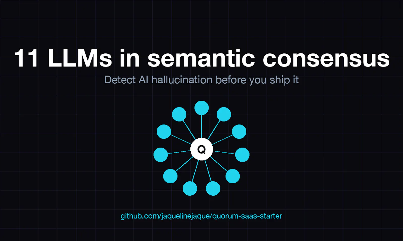 Quorum — Multi-LLM Starter Kit screenshot 1
