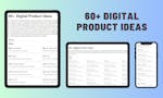 60+ Digital Product Ideas image
