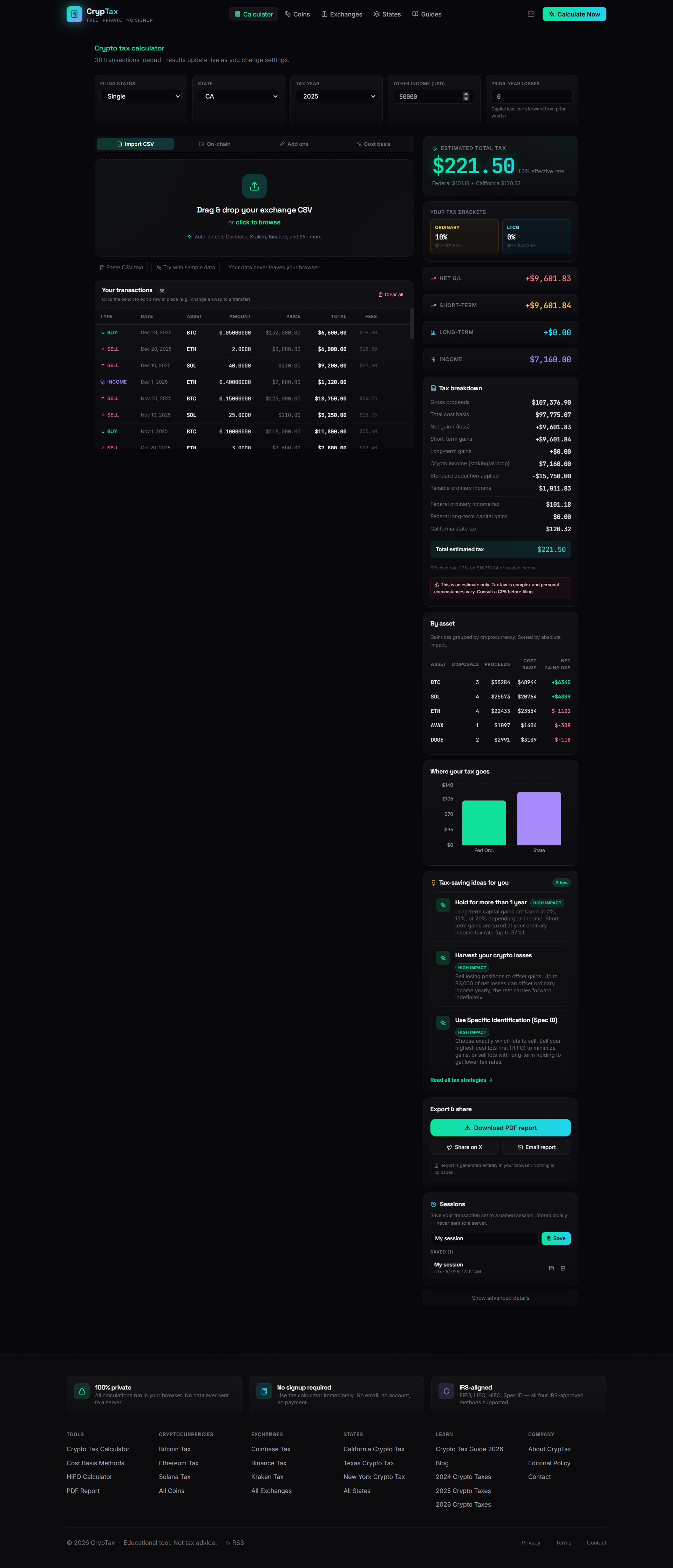 CrypTax gallery image