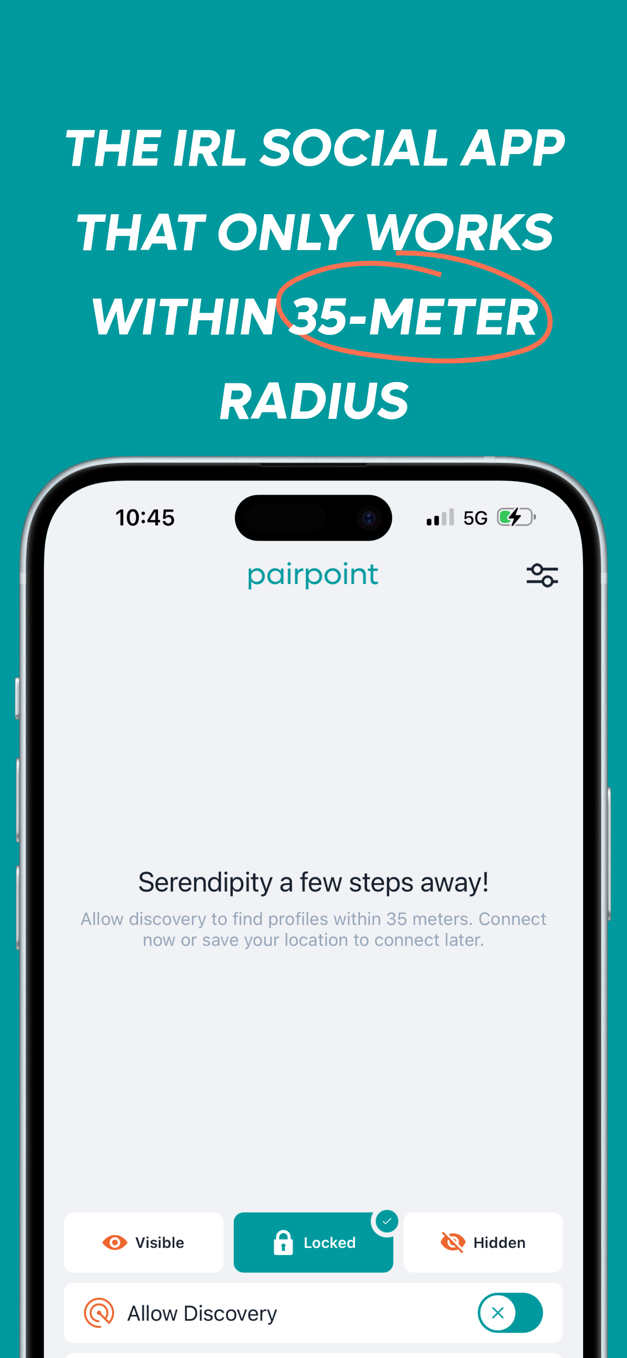 Paarpunkt - die soziale IRL -App - Entwickelt, um Sie mit Menschen zu verbinden, die Sie im wirklichen Leben gesehen haben Medien 1