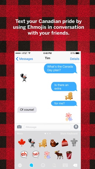 Tim Hortons EHmoji keyboard gallery image