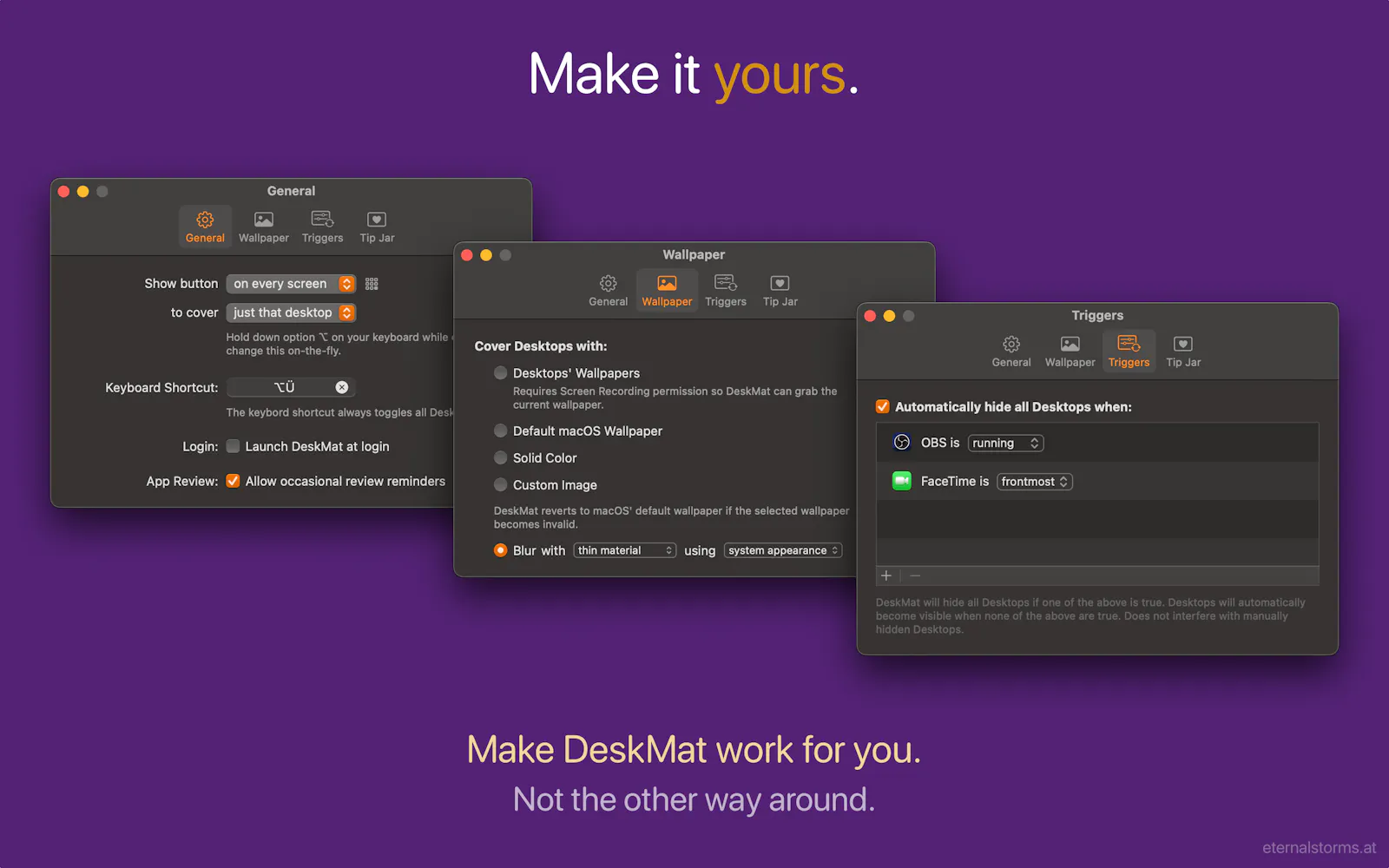 DeskMat 1.3 screenshot 3