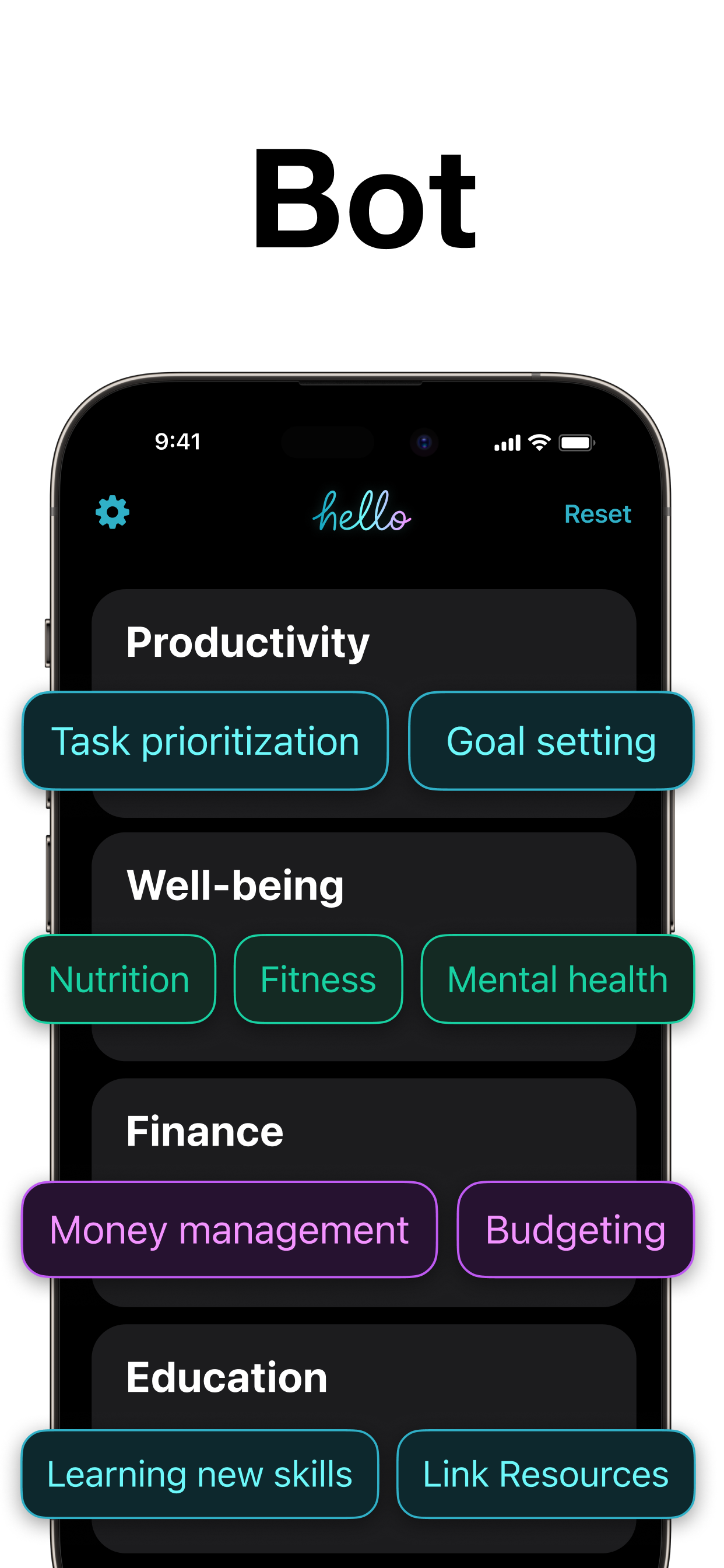 Ciao ai - assistente di chatbot - Saluta il futuro media 4