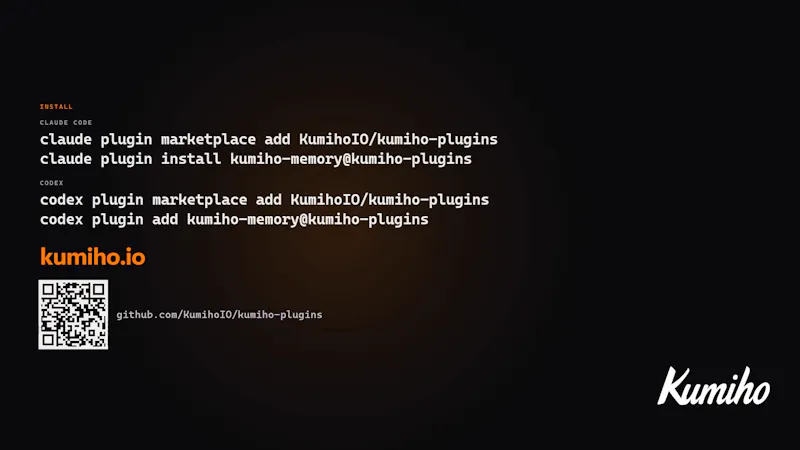 Kumiho Memory screenshot 2