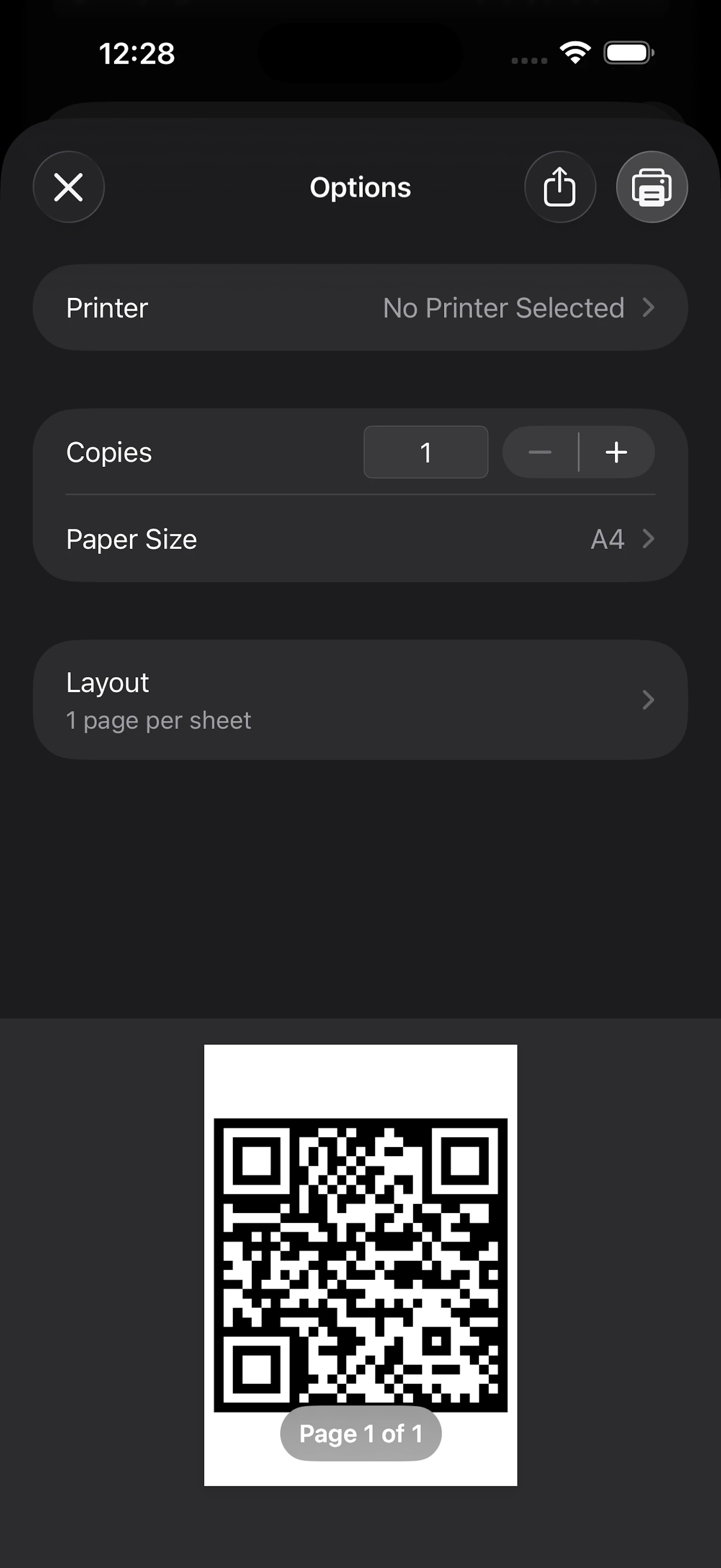 Qrimba screenshot 1