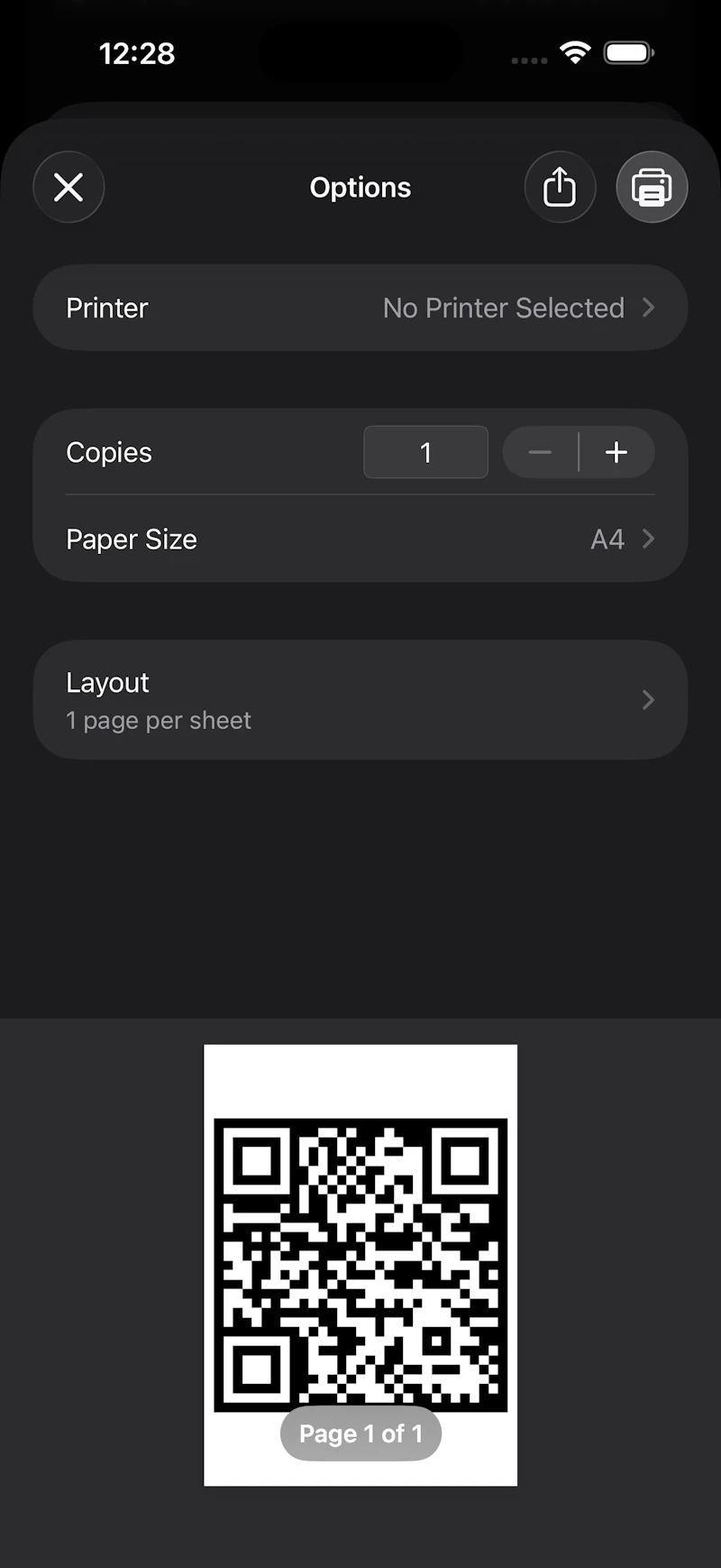 Qrimba screenshot 1