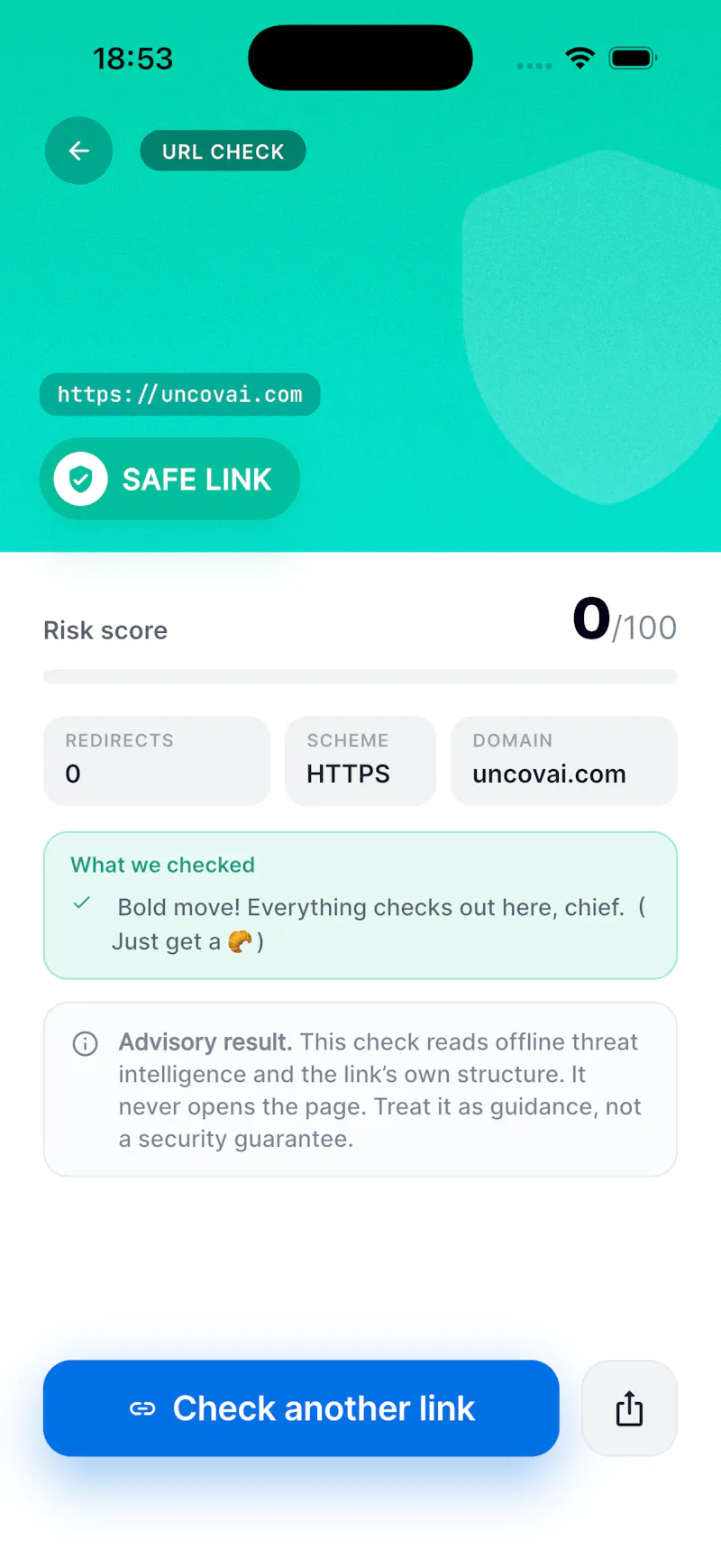 UncovAI Deepfake detector Android App screenshot 4