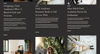 Dark Akademia gallery image