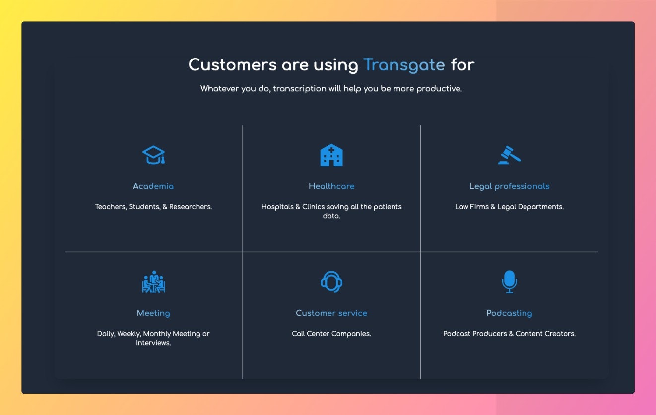 Média Transgate AI - Transcrire, résumer et discuter avec vos enregistrements 3