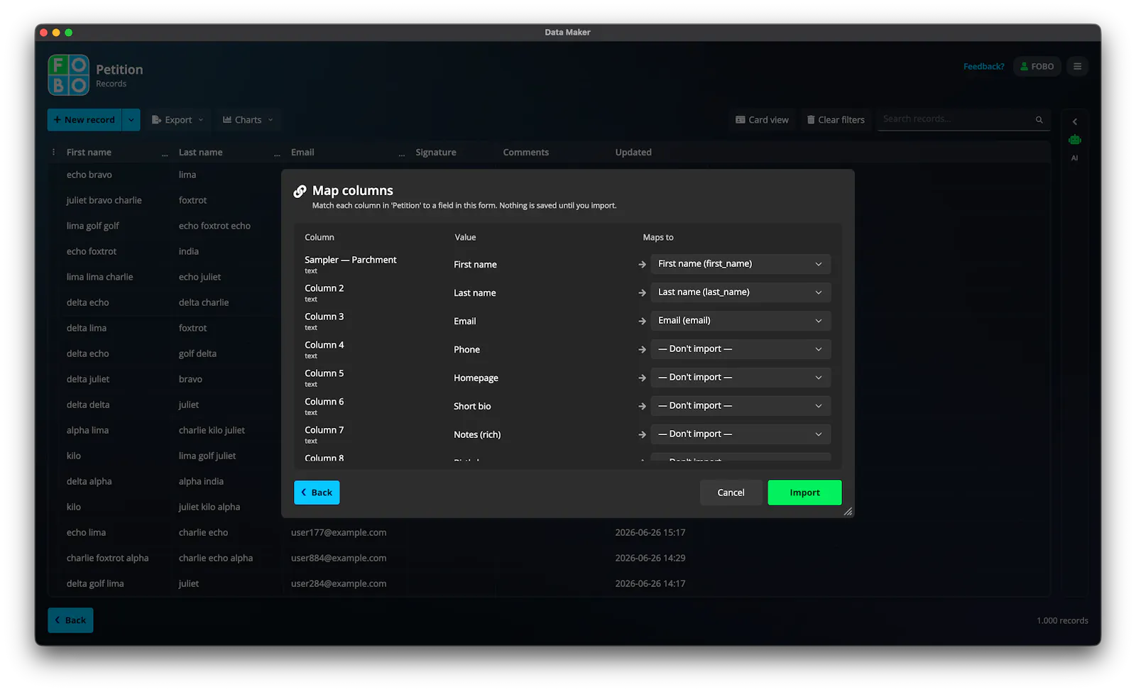 Data Maker screenshot 28