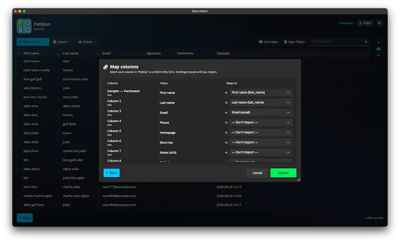 Data Maker screenshot 28