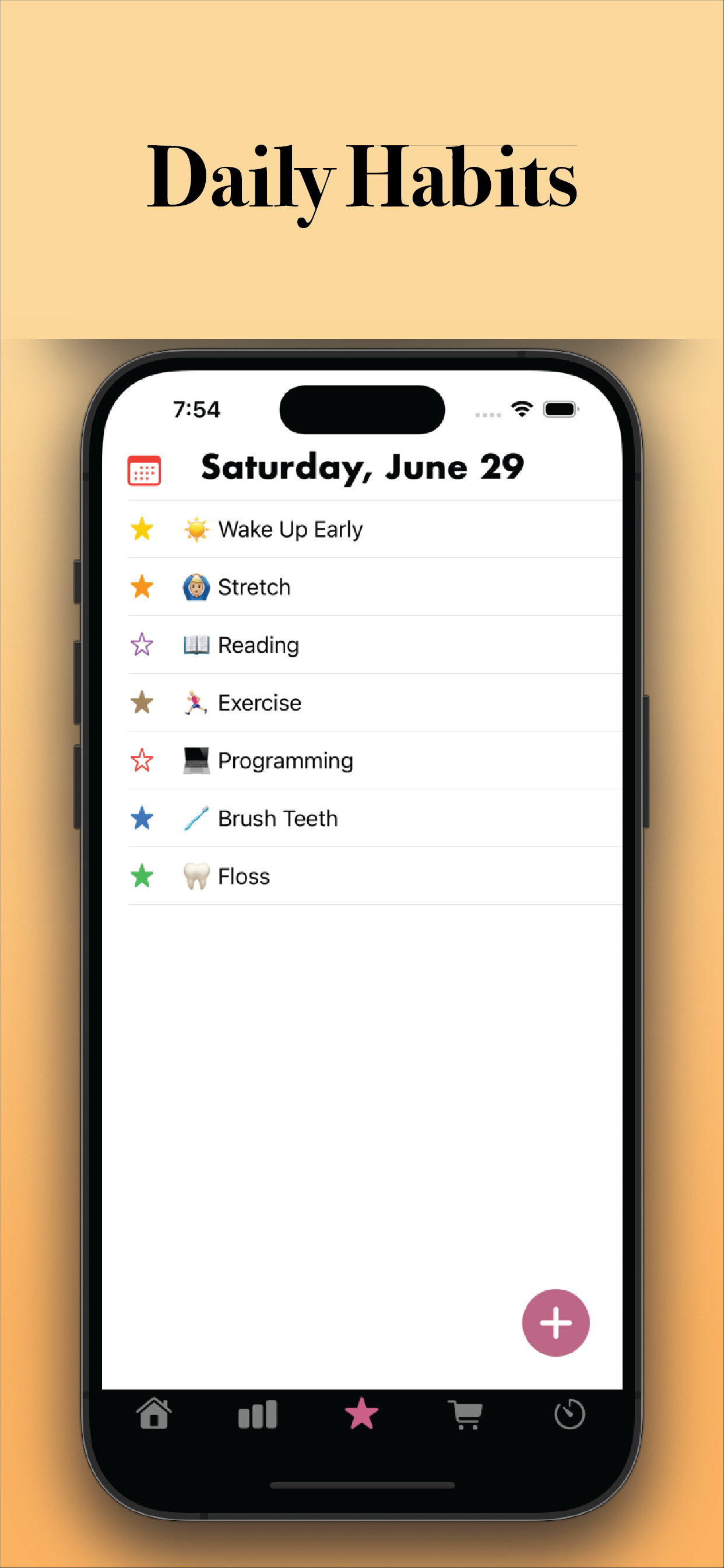 Kebiasaan - Tracker Kebiasaan media 4