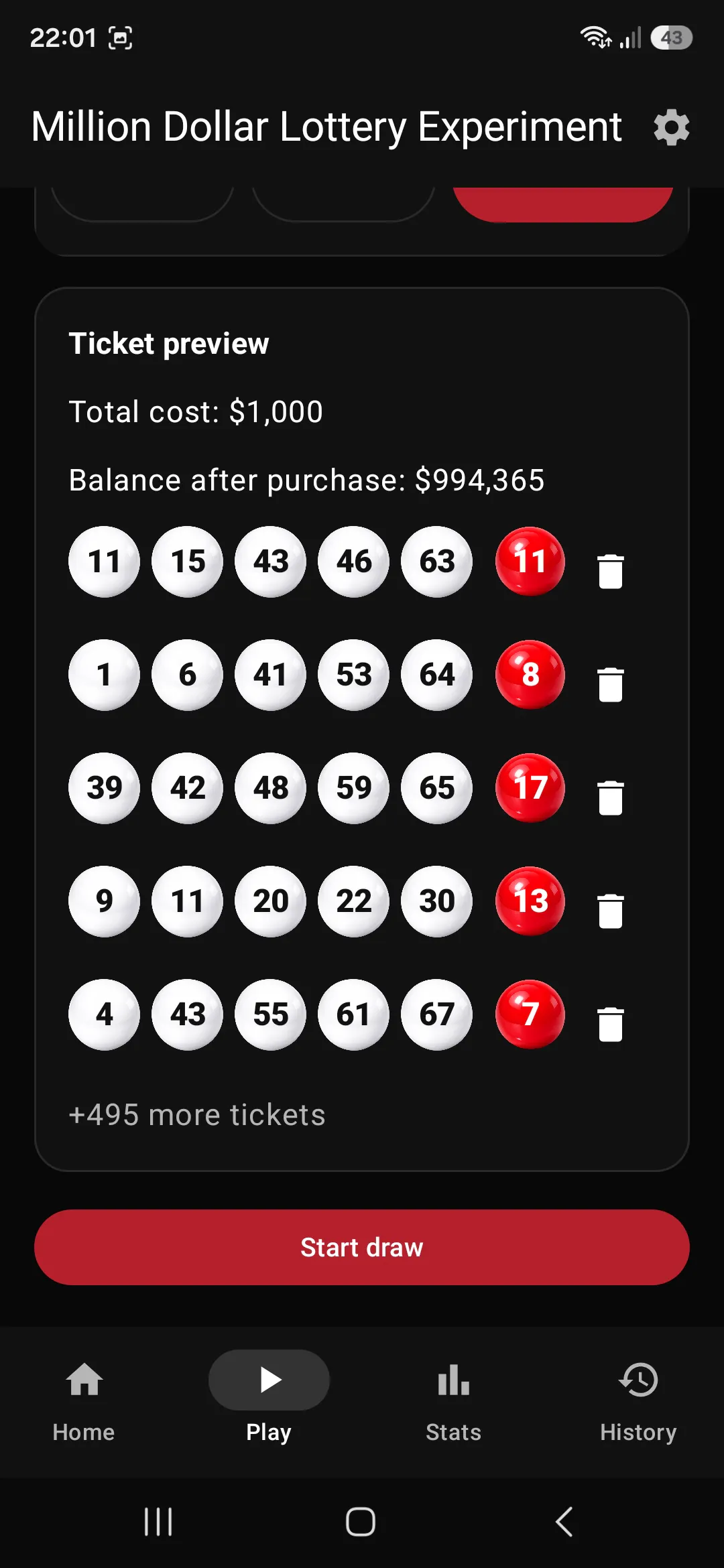 Million Dollar Lottery  gallery image