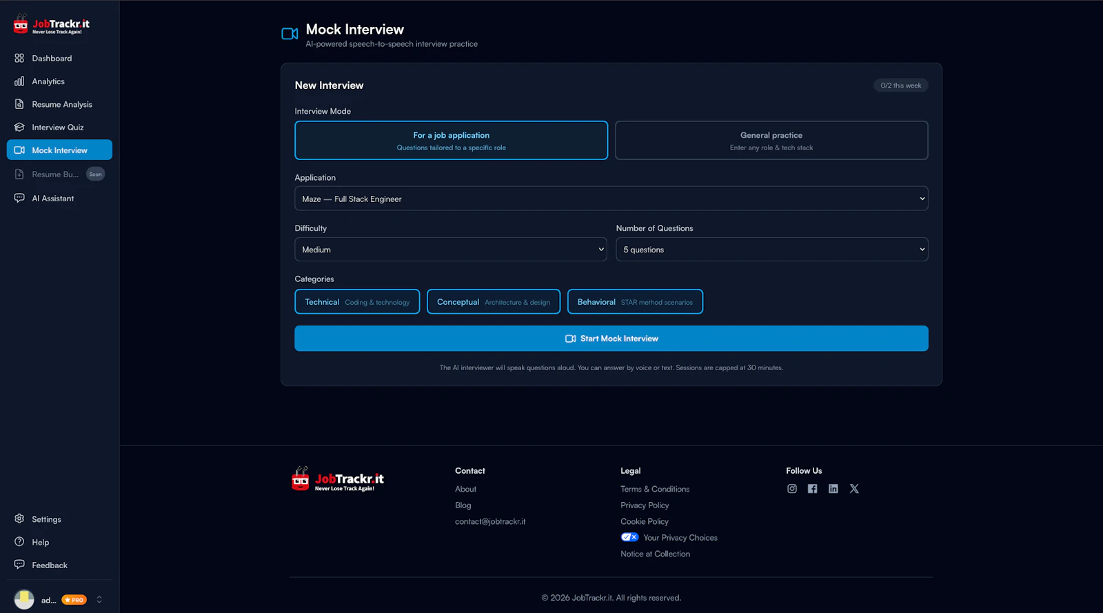 JobTrackr.it screenshot 9