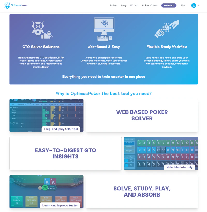 Optimus Poker screenshot 3