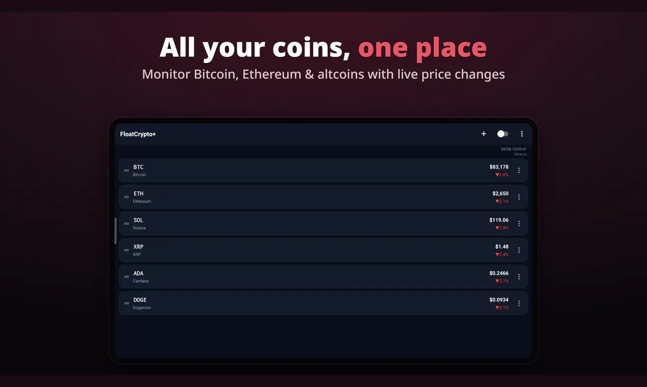 FloatCrypto+ gallery image