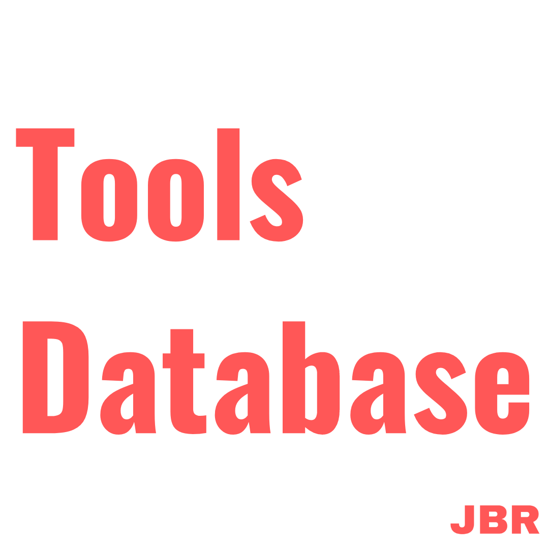 The JBR Tools Database