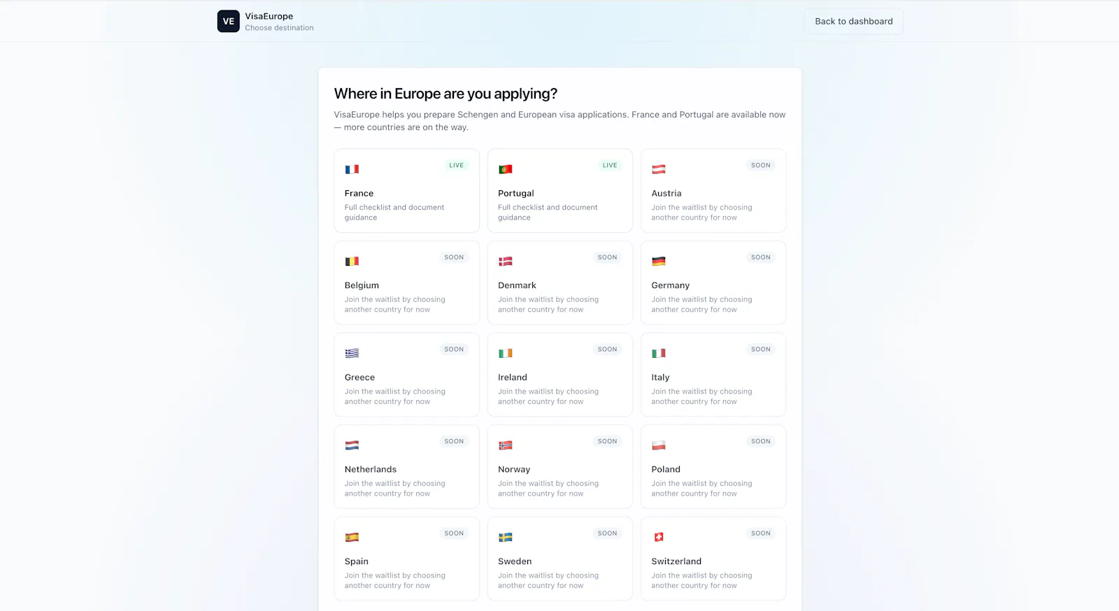 VisaEurope screenshot 2