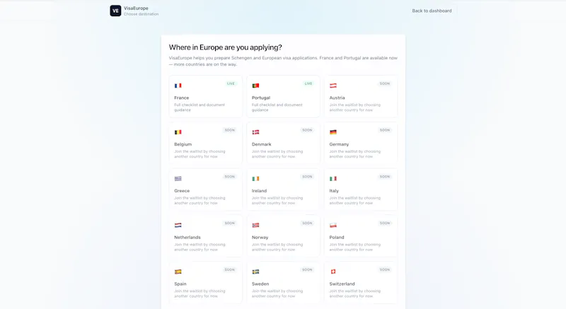 VisaEurope screenshot 2