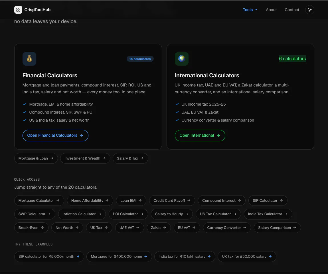 CrispToolHub gallery image