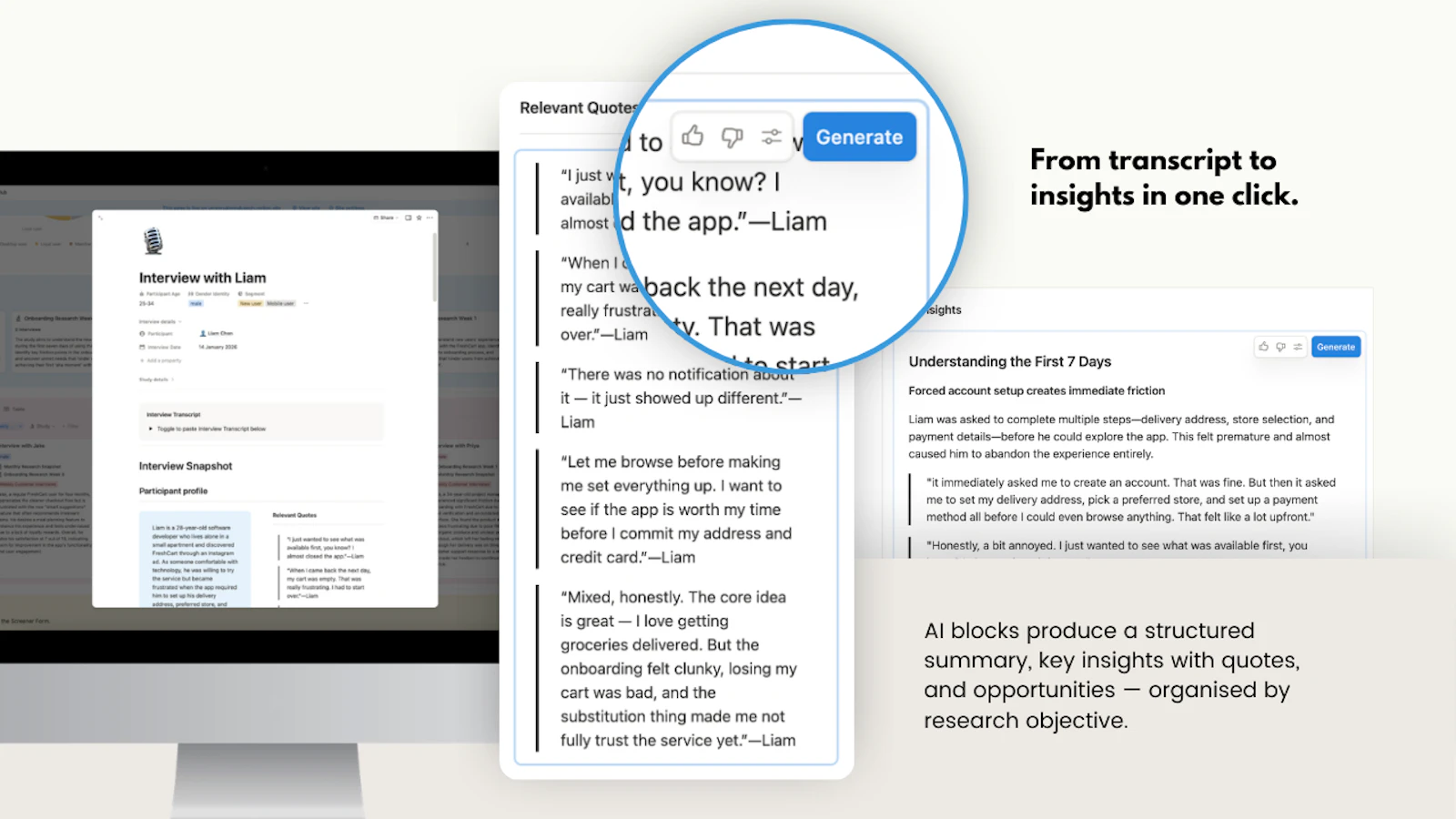 AI Customer Research Hub in Notion screenshot 6