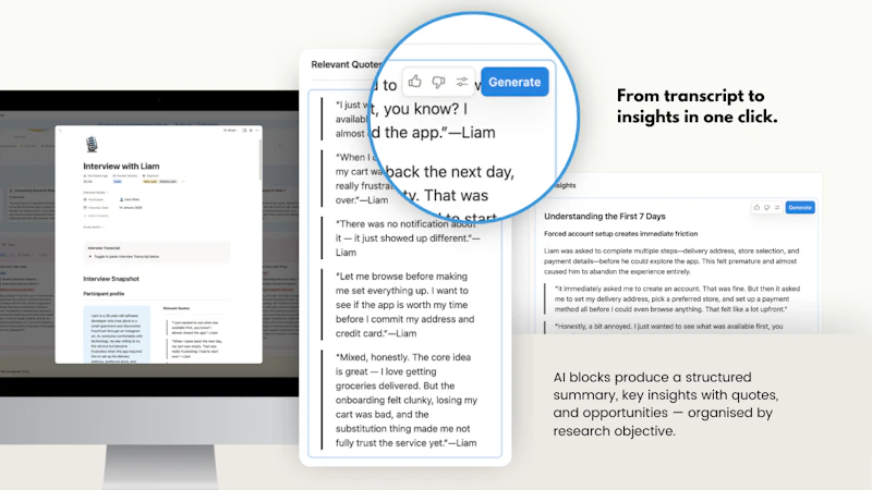 AI Customer Research Hub in Notion screenshot 6