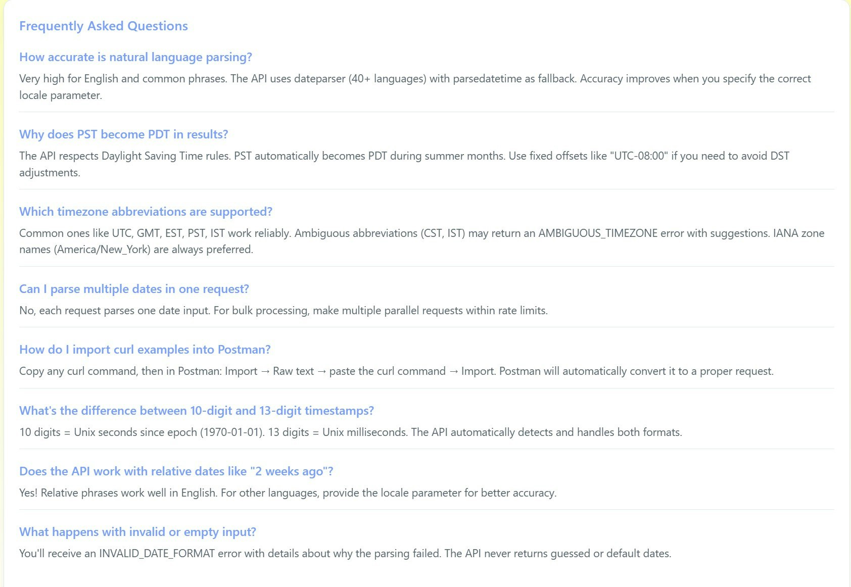 وسائط anydate API 3