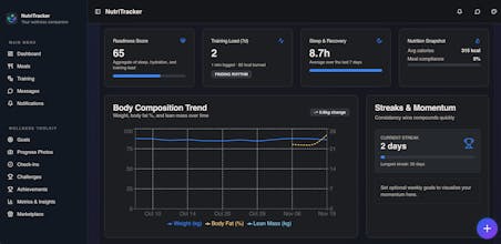 NutriTracker gallery image