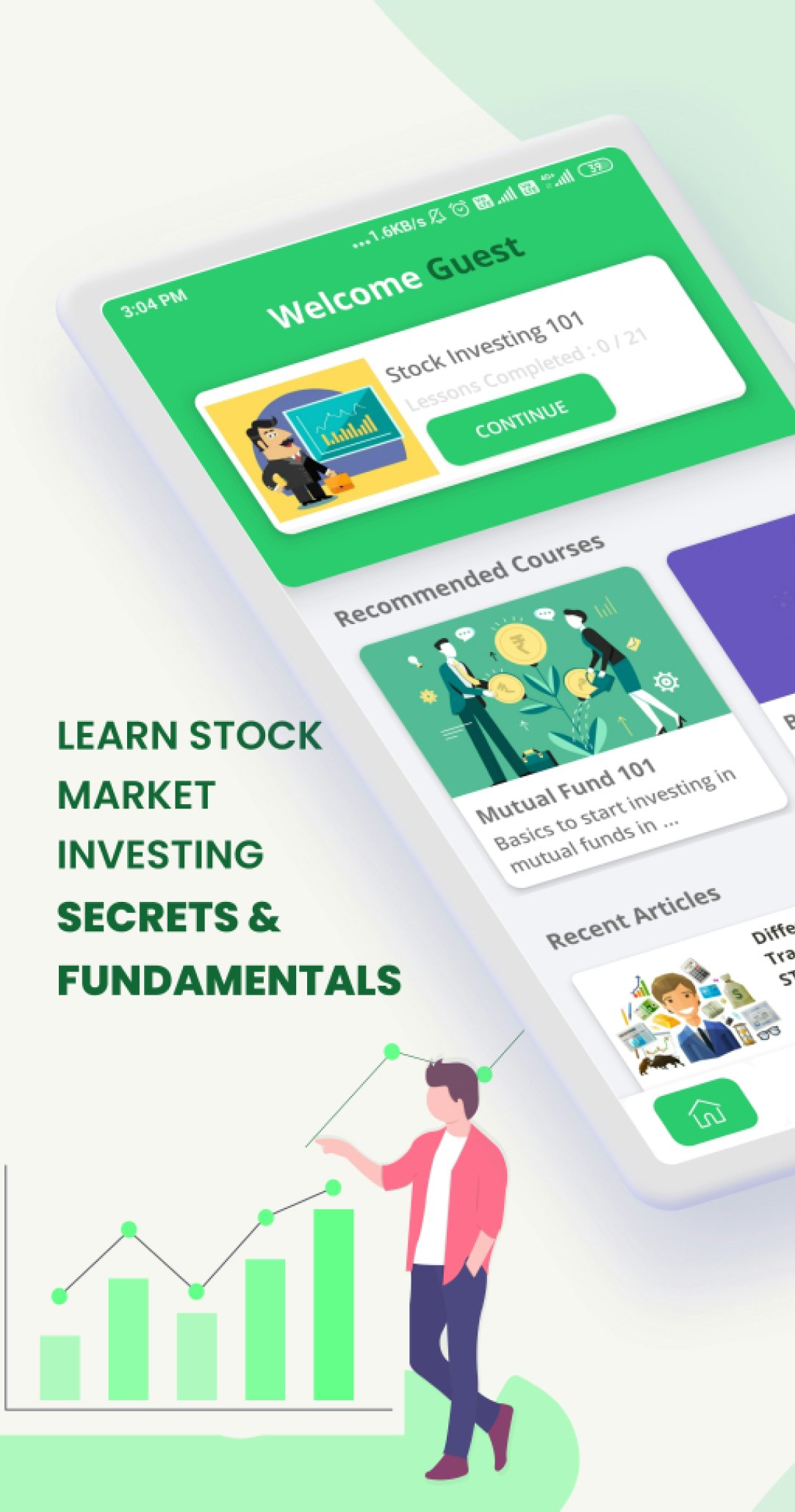 Trade Brains - Stock Market Learning App gallery image