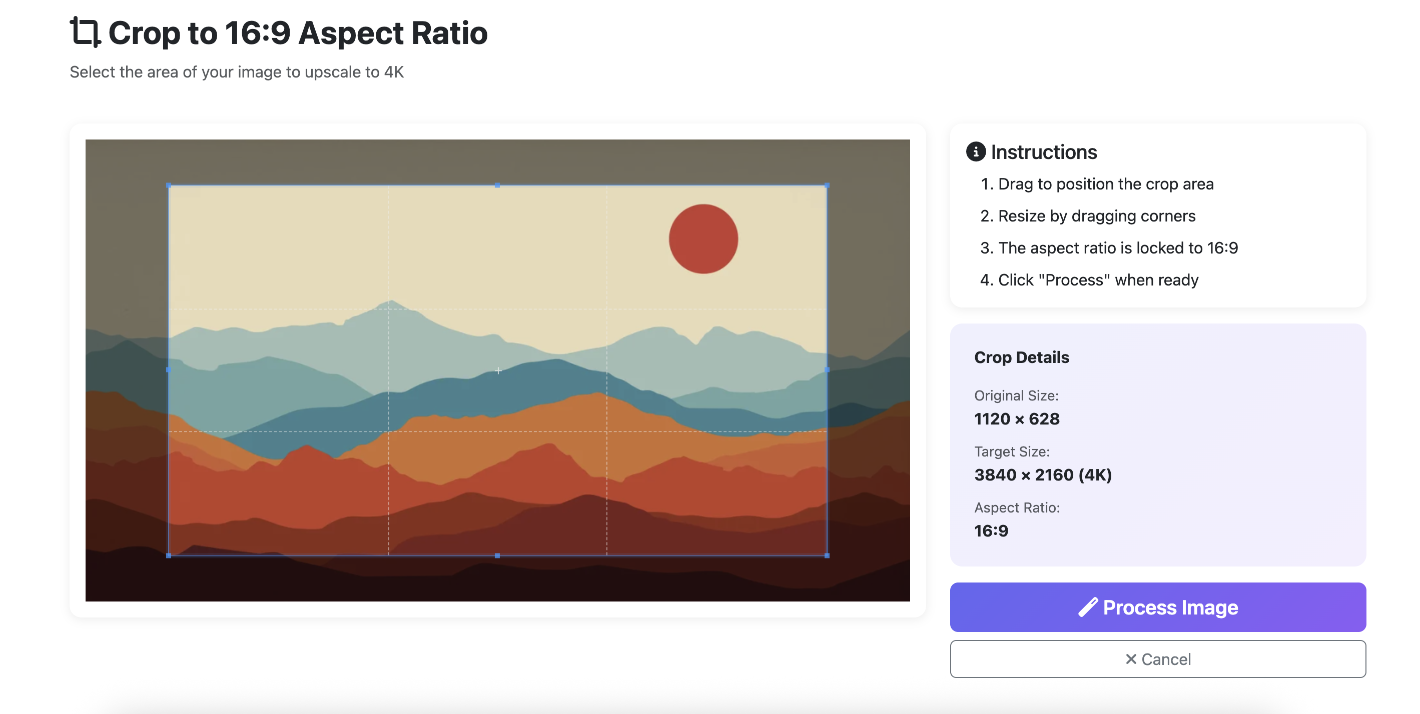 TV Art Upscaler - Screenshot 2 showing product features and functionality