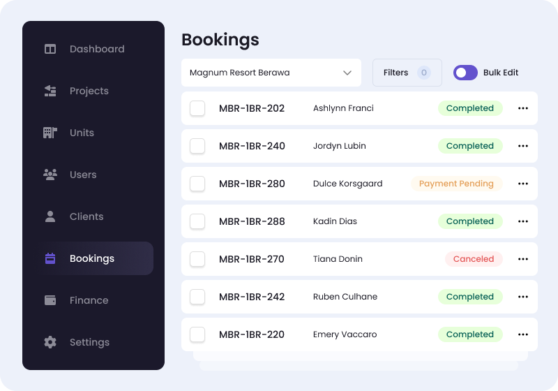 RE.Platform - Screenshot 3 showing product features and functionality