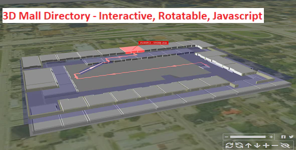 3D Mall/Airport/Cruiseship Directory 