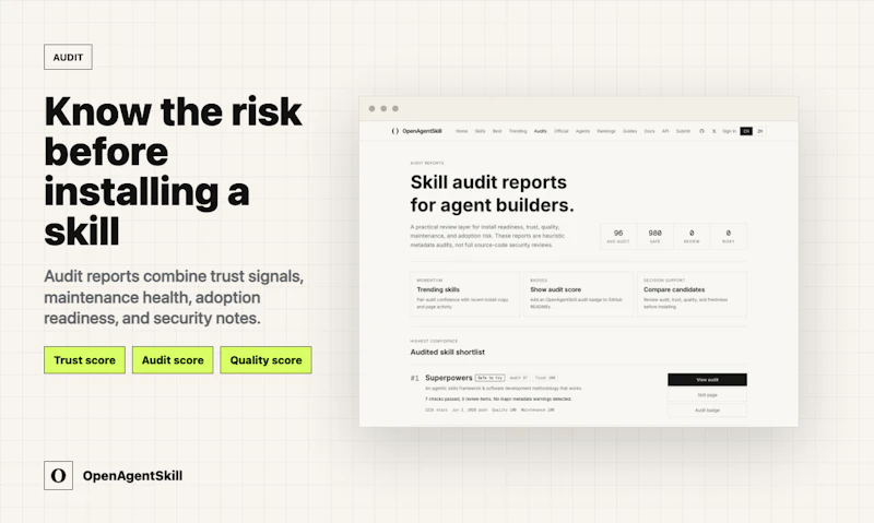 Open Agent Skill screenshot 1