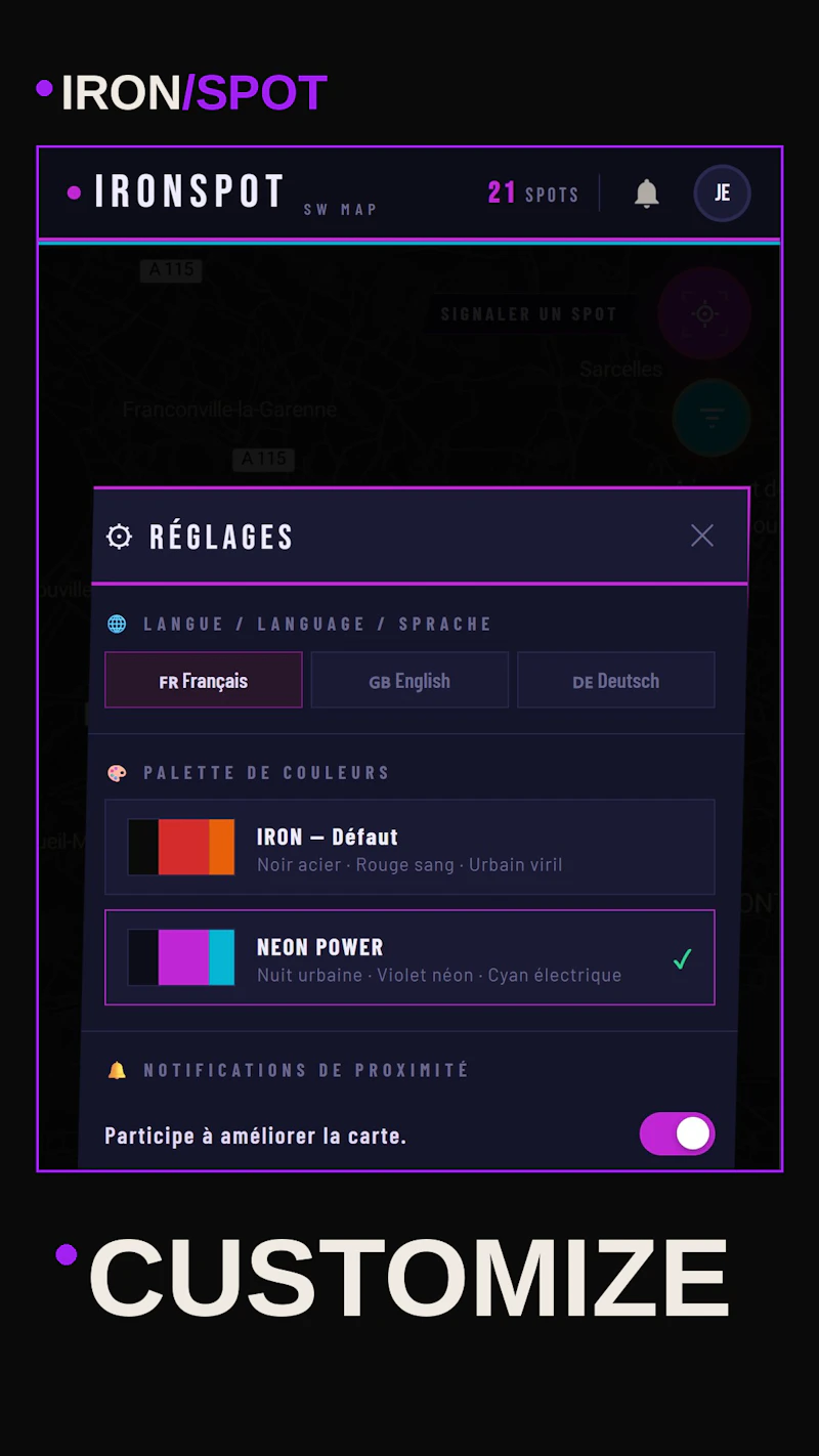 IronSpot screenshot 2