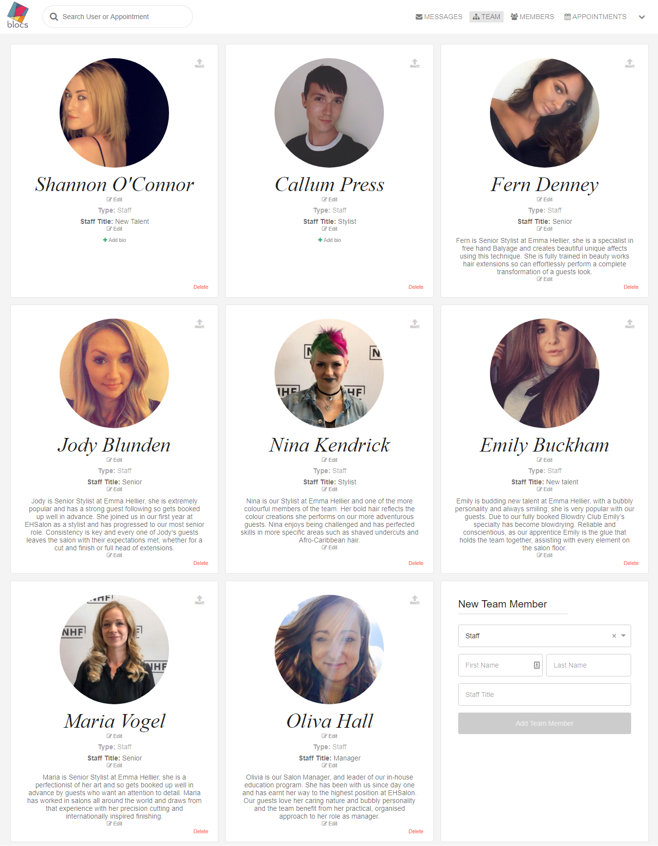 Salon Blocs gallery image