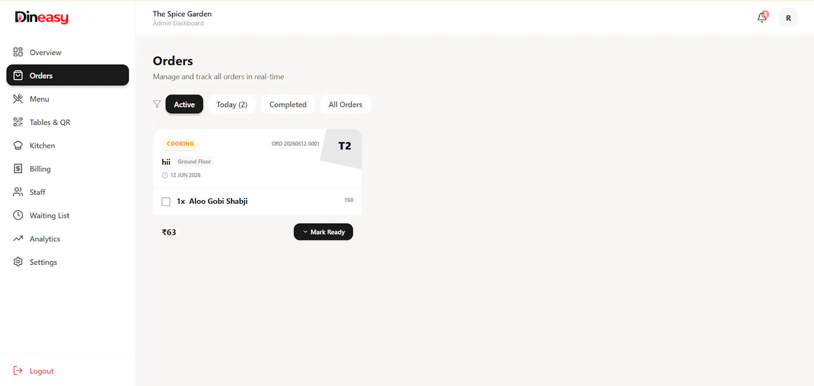 Dineasy screenshot 3