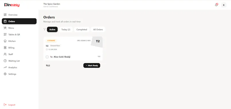 Dineasy screenshot 3