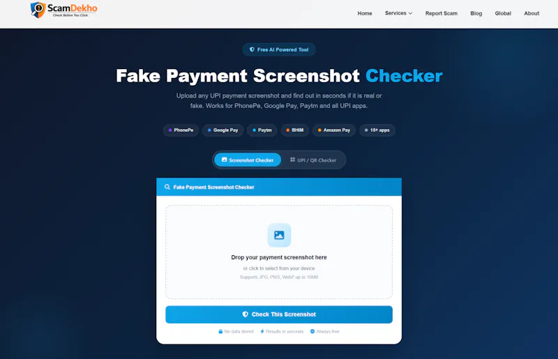 ScamDekho screenshot 2