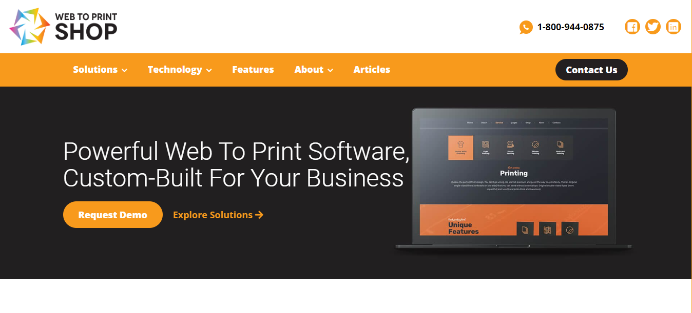 Web To Print Shop gallery image