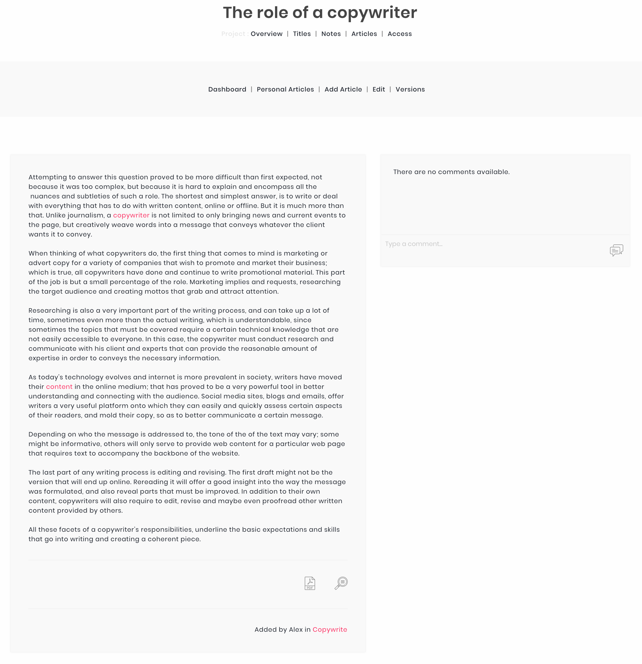 Copywrite gallery image