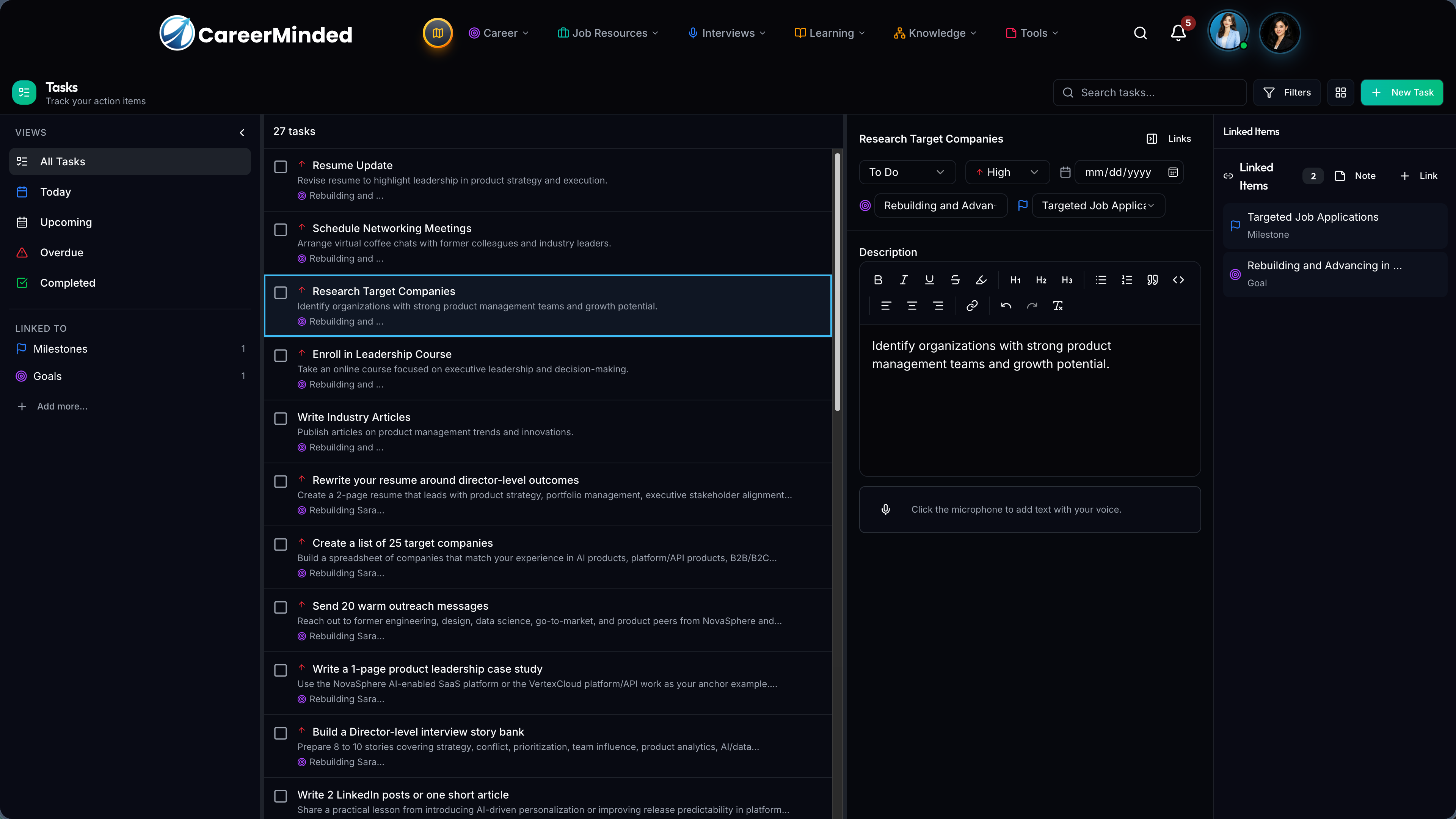 CareerMinded AI gallery image